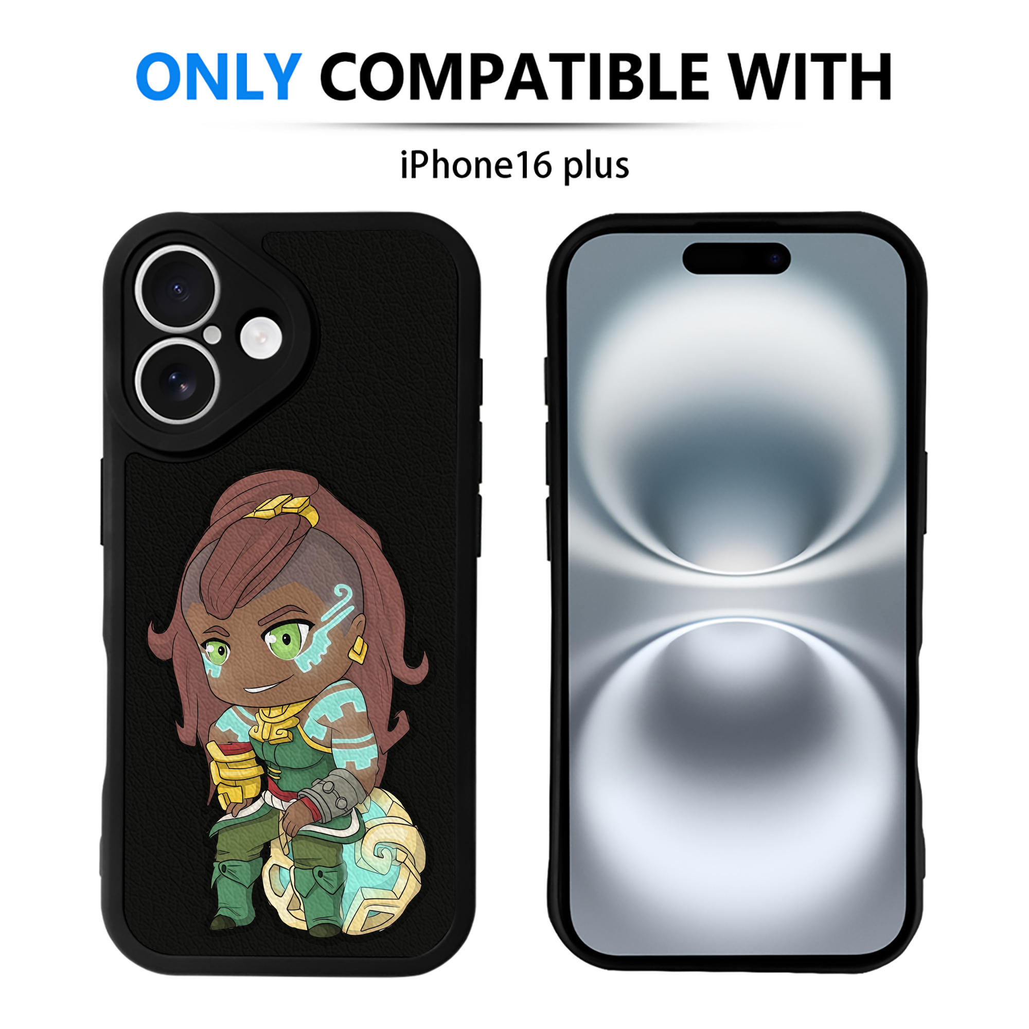 リーグ・オブ・レジェンド League of Legends LOL 【iPhone 16シリーズ対応】シリコンスマホケース（レザー調） 材質：シリコン